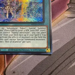 Yugioh Rite of Aramesir Prismatic Secret MP23-EN264 1st Near Mint - Image 5