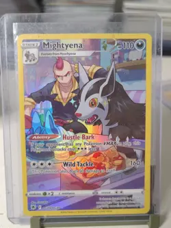 Pokemon TCG Mightyena Ultra Rare Holo 110 HP TG09/TG30 Astral Radiance EN - Image 1