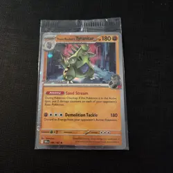 Team Rockets Tyranitar 096/182 Pokemon Center Stamped Destined Rivals Sealed - Image 1