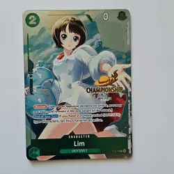 One Piece CCG Lim Championhip Pack CS 25-26 Stamped P-079 (Gradable) - Image 1