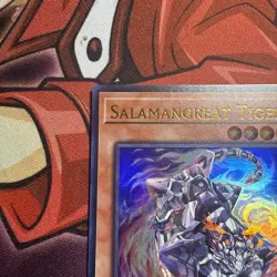 Yugioh Salamangreat Tiger LD10-EN003 Ultra Rare 1st Ed NM - Image 2
