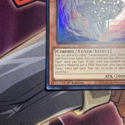 Yugioh Salamangreat Tiger LD10-EN003 Ultra Rare 1st Ed NM - Image 4