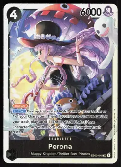 PERONA (045) ( EB-03 EB03-045 ) FOIL - One Piece - HOKUYUU NM/M - Image 1