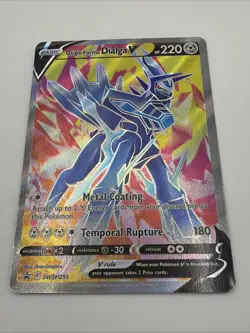 Origin Forme Dialga V Swsh255 Swsh: Sword & Shield Promo Cards Holo - Image 1