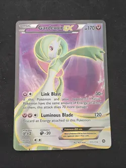 Gardevoir EX - 111/114 - Pokemon Steam Siege XY Full Art Ultra Rare Card NM - Image 1