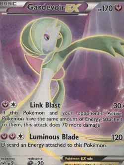 Gardevoir EX - 111/114 - Pokemon Steam Siege XY Full Art Ultra Rare Card NM - Image 3