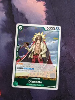One Piece Card Game - Diamante (OP04-028) Rare - Image 1