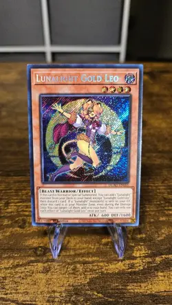 Lunalight Gold Leo DUAD-EN005 Secret Rare Duelist's Advance NM 1st Ed YUGIOH - Image 1