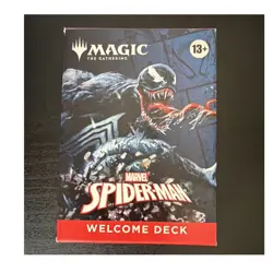 Wizards of the Coast MTG Marvel Spider-Man Welcome Deck Black Venom 2 Decks - Image 1