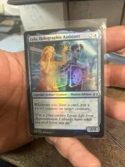 Lyla, Holographic Assistant Marvel's Spider-Man: Eternal-Legal Foil MTG - Image 4