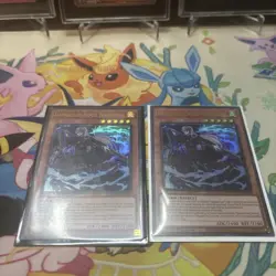 Yugioh 2x Vanquish Soul Jiaolong AGOV-EN018 Ultra Rare 1st Edition Near Mint NM - Image 1