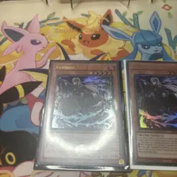 Yugioh 2x Vanquish Soul Jiaolong AGOV-EN018 Ultra Rare 1st Edition Near Mint NM - Image 3