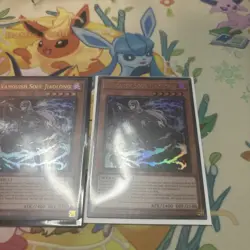 Yugioh 2x Vanquish Soul Jiaolong AGOV-EN018 Ultra Rare 1st Edition Near Mint NM - Image 5