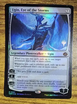 Ugin, Eye of the Storms - Promo Foil Mythic NM - MTG Tarkir: Dragonstorm ⚔B&B - Image 1