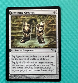 Lightning Greaves - Mirrodin - MTG - Magic the Gathering - Image 1