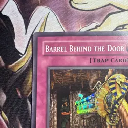 Yugioh Barrel Behind The Door PGD-095 Super Rare 1st Ed MP - Image 2