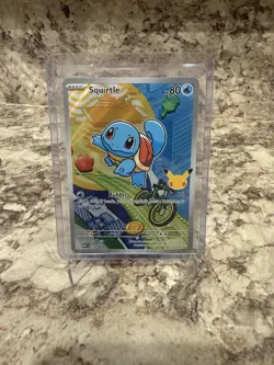 Squirtle 039 First Partner Illustration Collection Pokemon 30th Anniversary NM - Image 1