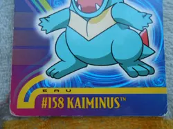 KAIMINUS #158 - TOPPS TV ANIMATION EDITION 2001 - POKEMON - TRES BON ETAT - Image 3
