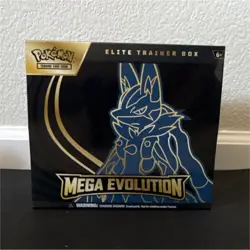 Pokemon TCG Mega Evolution Lucario Elite Trainer Box English - Image 1