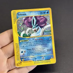 Pokemon Card 2002 Aquapolis Suicune H25/H32 Vintage Holo Rare ENG E-Series - Image 2