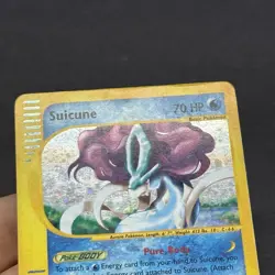 Pokemon Card 2002 Aquapolis Suicune H25/H32 Vintage Holo Rare ENG E-Series - Image 3
