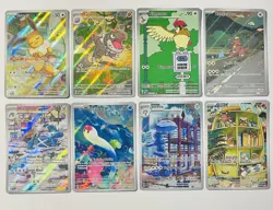 Pokemon Tcg Lot Of 8 Illustration Rare Cards - Various Sets - Image 1