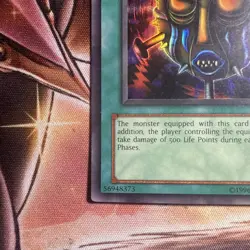 | Yugioh Mask of the Accursed LON-019 Super Rare Labyrinth Of Nightmare NM/VLP | - Image 4