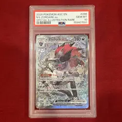 2026 Pokemon ASC EN N’s Zoroark ex #286 Special Illustration Rare PSA 10 - Image 3