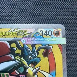 Mega Lucario INDONESIAN 228 Mega Dream Ma3I / Ascended Heroes Pokemon - Image 3