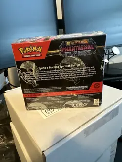 Pokemon TCG Phantasmal Flames Booster Box Sealed New - Image 2