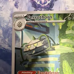 The Pokemon Company Ferrothorn 209/182 SV04 Paradox Rift IR Holo ENG HP 140 - Image 5