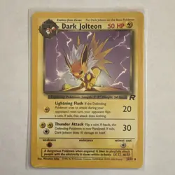 Dark Jolteon 38/82 Team Rocket Pokemon, NM - Image 1