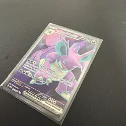 Team Rocket's Nidoking ex 216/182 Ultra Rare Pokemon Destined Rivals NM - Image 2
