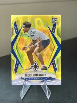 2025 Panini Phoenix Nick Emmanwori #245 Gold /125 (RC) - Image 1
