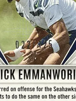 2025 Panini Phoenix Nick Emmanwori #245 Gold /125 (RC) - Image 2