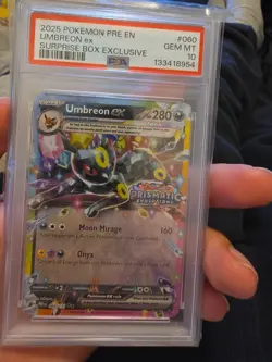 Pokemon TCG Umbreon ex Prismatic Evolutions Stamp 060/131 Holo ENG PSA 10 - Image 1