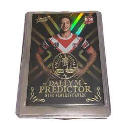 2026 NRL League Heroes Mark Nawaqanitawase Dally M Predictor Gold 234/270 Sydney - Image 1