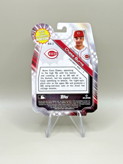 2024 Bowman Draft - Chase Burns #BIA-2 In Action Gold Refractor Die-Cut /50 - Image 2