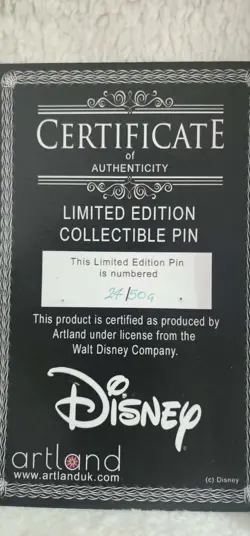 Disney Artland Pin Jumbo Chernabog, Gold Version #24/50 Very Rare - Image 3