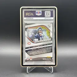 2025 Panini Prizm True Gold /10 Luther Burden III RC Gem Mint PSA 10 Bears - Image 2