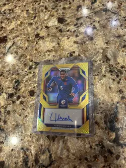 2024 Panini Prizm Copa America Yunus Musah Auto Autograph Gold /10 Usmnt - Image 1
