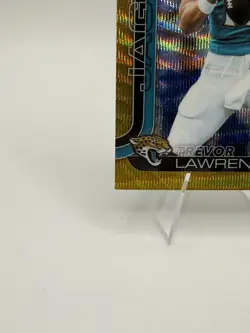 2025 Topps Chrome Trevor Lawrence Gold Wave Refractor /50 #138 Jags - Image 5
