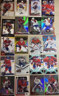 Montreal Canadiens Hockey Card Lot 🔥 Price, Koivu, Dryden, Plante, NHL Legends - Image 1