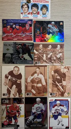 Montreal Canadiens Hockey Card Lot 🔥 Price, Koivu, Dryden, Plante, NHL Legends - Image 2