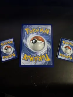 Pokemon TCG Victini Full Art Holo Black Star Promo Card 208 Jumbo And Pokeball - Image 2