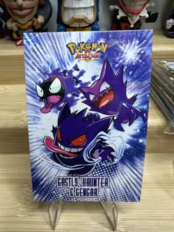 Gastly Haunter & Gengar Crack Ice Pokemon Attacks Card Database - Image 1