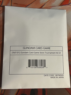 Gundam Card Game Store Tournament Kit 01 1 Winner 8 Participant Promo Pack Rare - Image 1