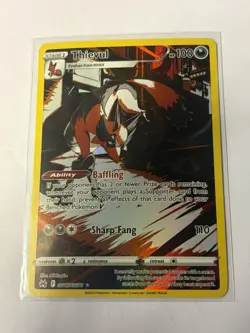 Thievul GG17/GG70 Holo Ultra Rare Crown Zenith: Galarian Gallery Pokemon TCG - Image 1