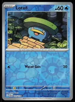 Lotad 035/159 Common Journey Together Pokemon Reverse Holo Near Mint - Image 1
