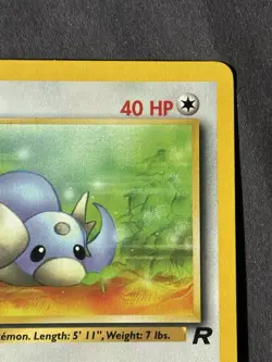 Pokemon Dratini Team Rocket 1st Edition #53/82 Near Mint - Image 4